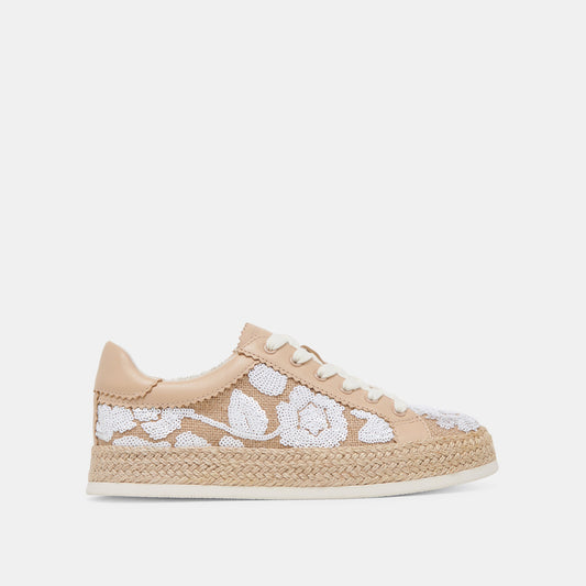 AZALIA SNEAKERS NATURAL MULTI FLORAL SEQUIN
 – Dolce Vita | Dolce Vita Popular