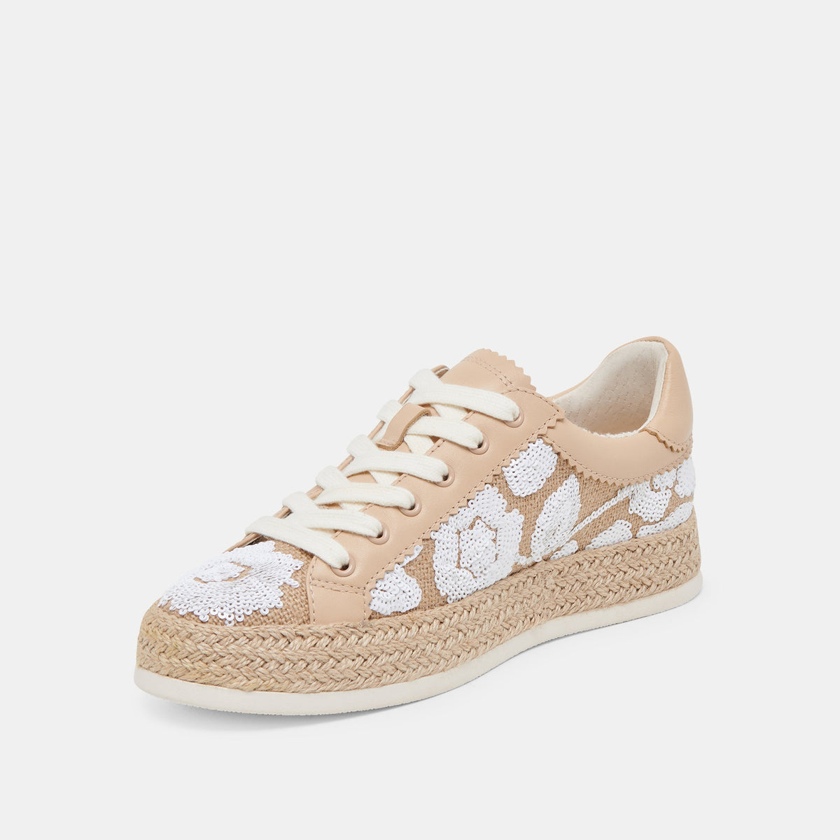 AZALIA SNEAKERS NATURAL MULTI FLORAL SEQUIN
 – Dolce Vita | Dolce Vita Popular