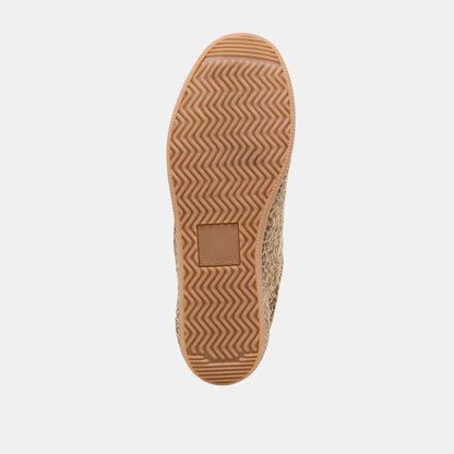 Laini Tan Leopard Printed Suede Sneakers | Dolce Vita Everyday