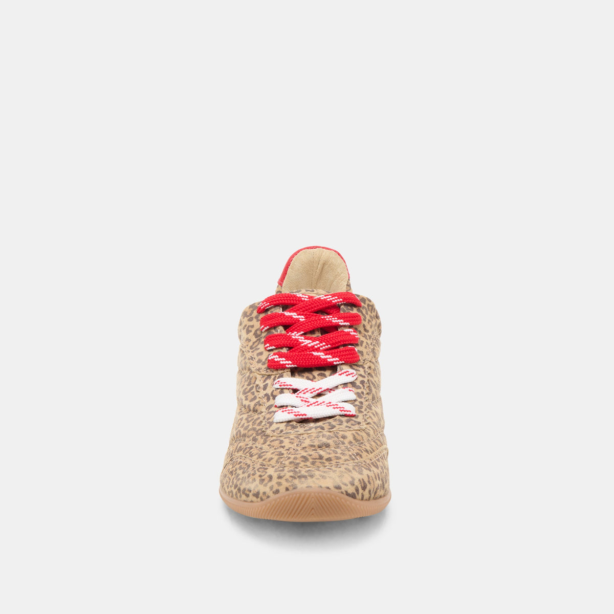 Laini Tan Leopard Printed Suede Sneakers | Dolce Vita Everyday