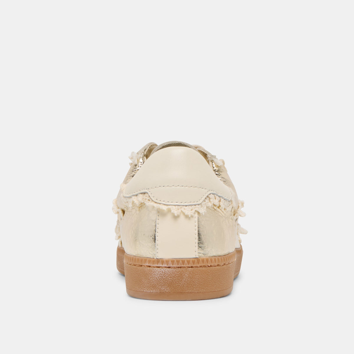 Notice Lace Platinum Distressed Leather Sneakers | Dolce Vita Sale