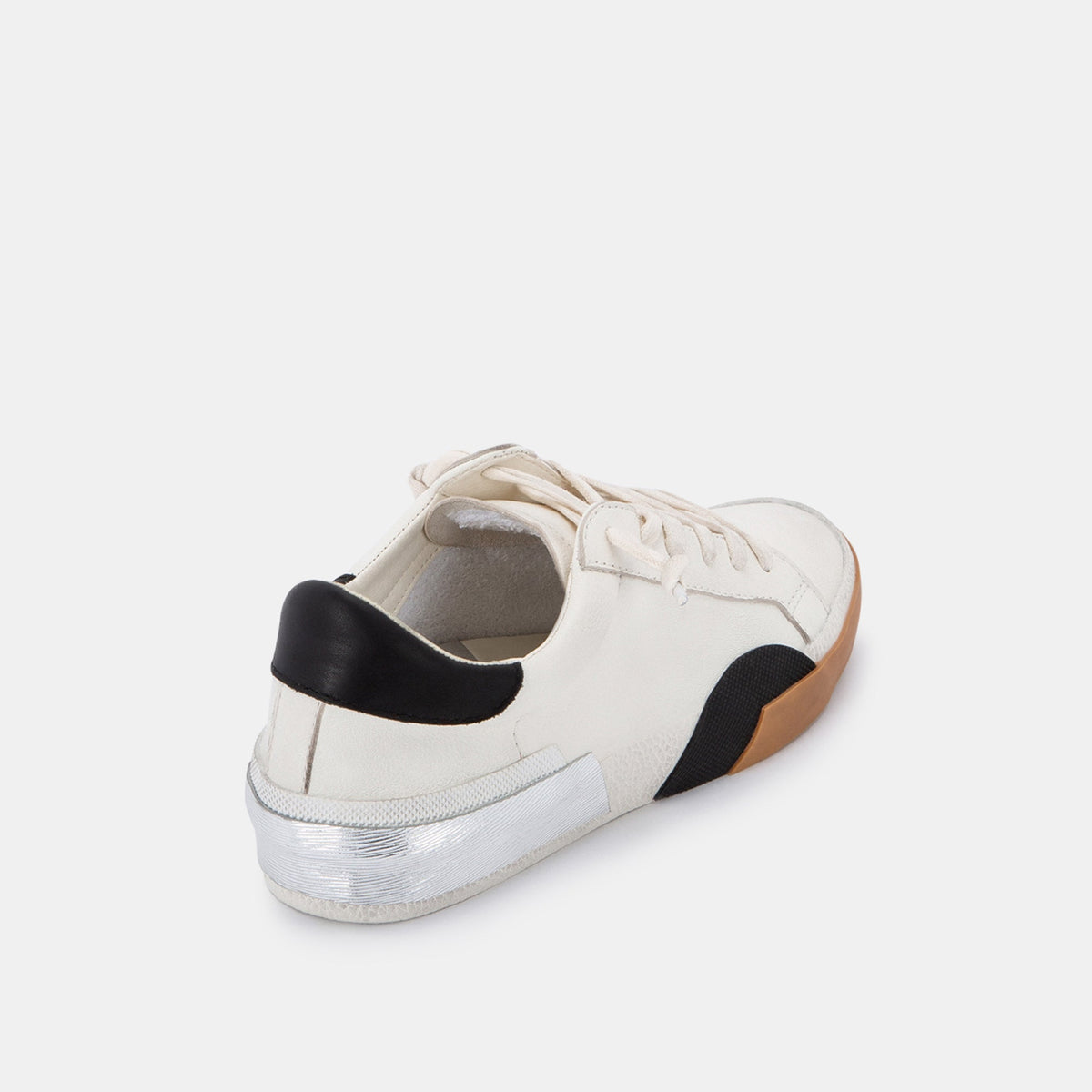 ZINA SNEAKERS WHITE BLACK LEATHER
 – Dolce Vita | Dolce Vita Smart Buy