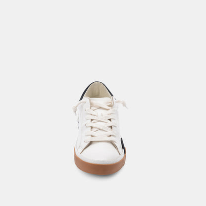 ZINA SNEAKERS WHITE BLACK LEATHER
 – Dolce Vita | Dolce Vita Smart Buy