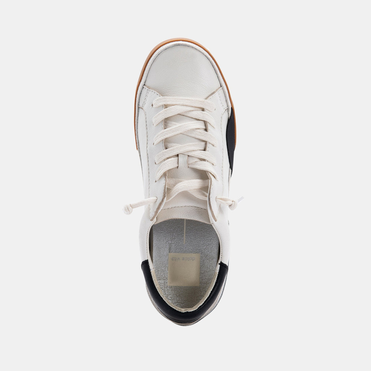 ZINA SNEAKERS WHITE BLACK LEATHER
 – Dolce Vita | Dolce Vita Smart Buy