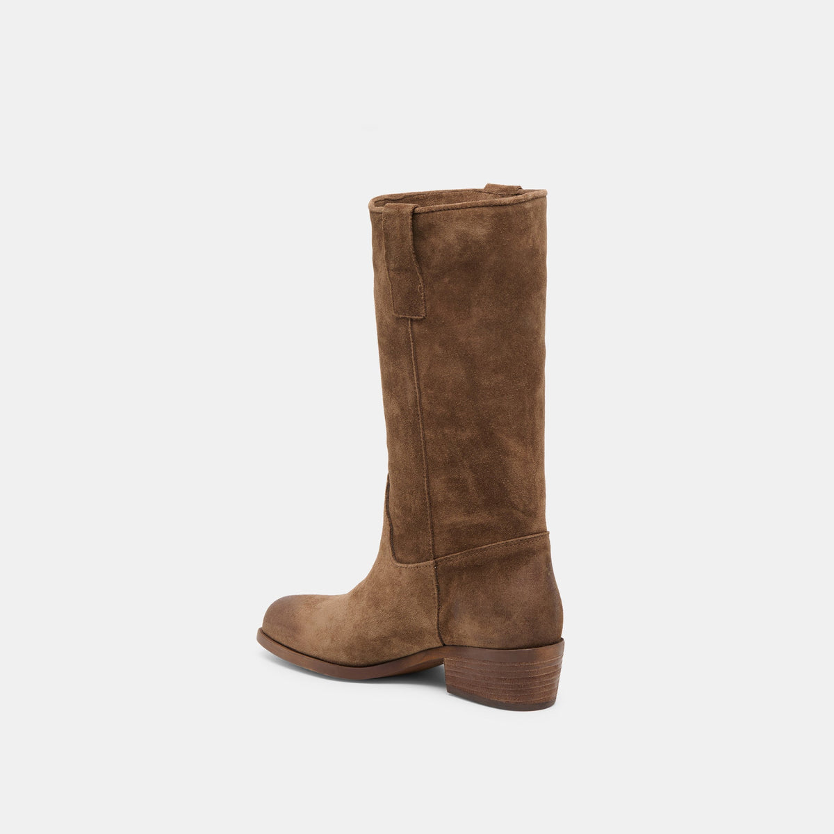 Romie Chocolate Suede Boots | Dolce Vita Latest