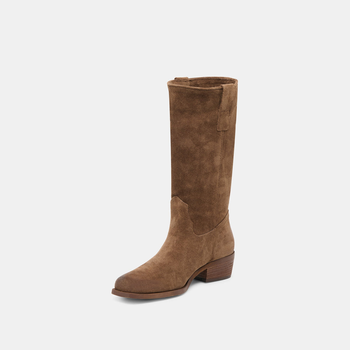 Romie Chocolate Suede Boots | Dolce Vita Latest