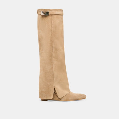 Aggy Sand Suede Boots | Dolce Vita New