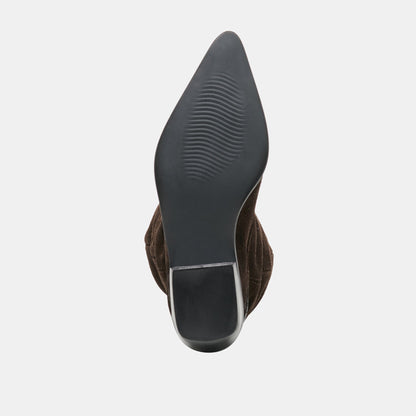 Marla Dk Brown Suede Boots | Dolce Vita Trending