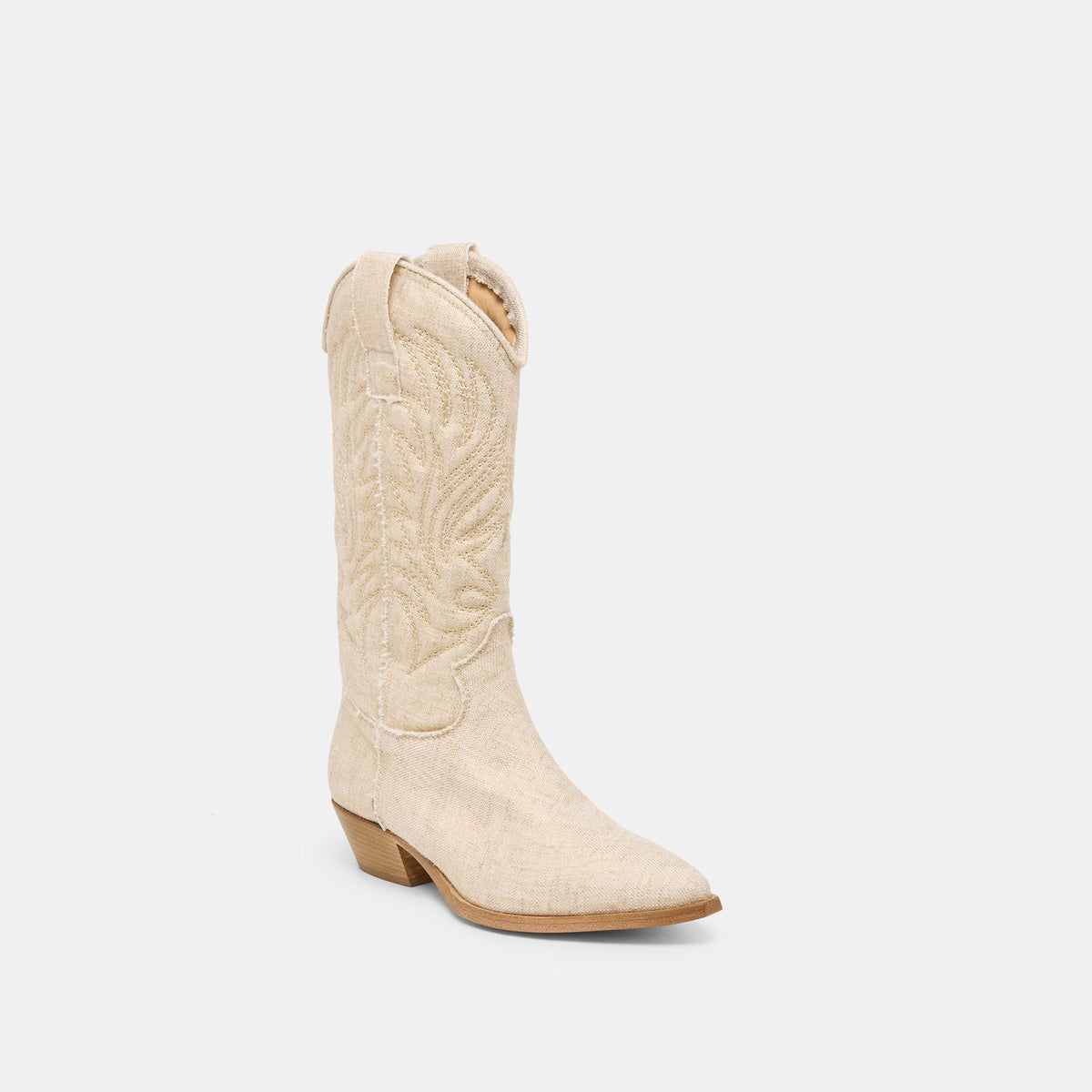 Tanner Bone Fabric Boots | Dolce Vita Trusted