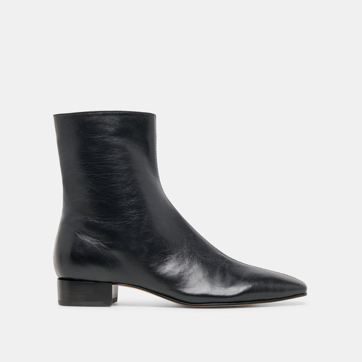 Tarine Black Leather Booties | Dolce Vita Great Value