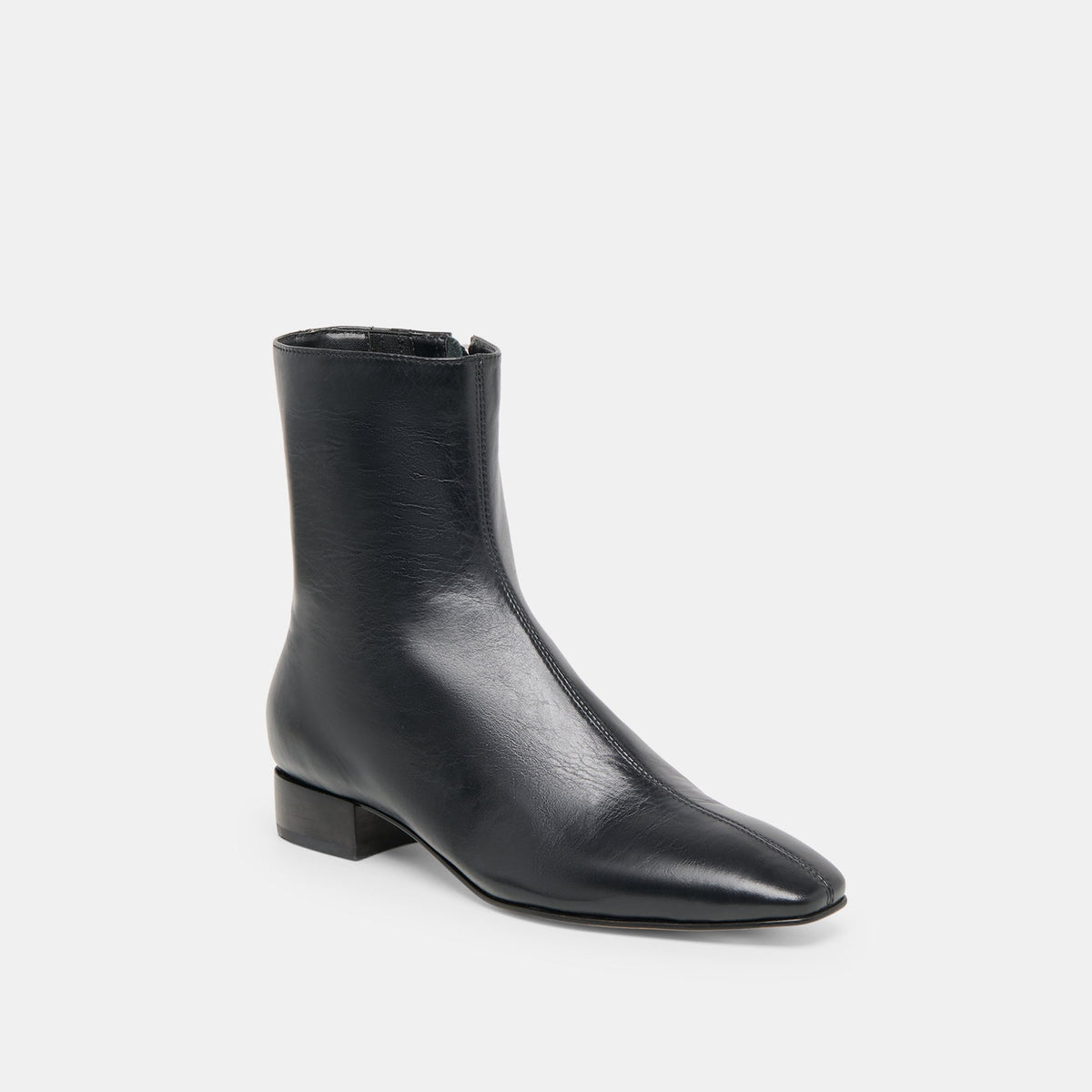 Tarine Black Leather Booties | Dolce Vita Great Value
