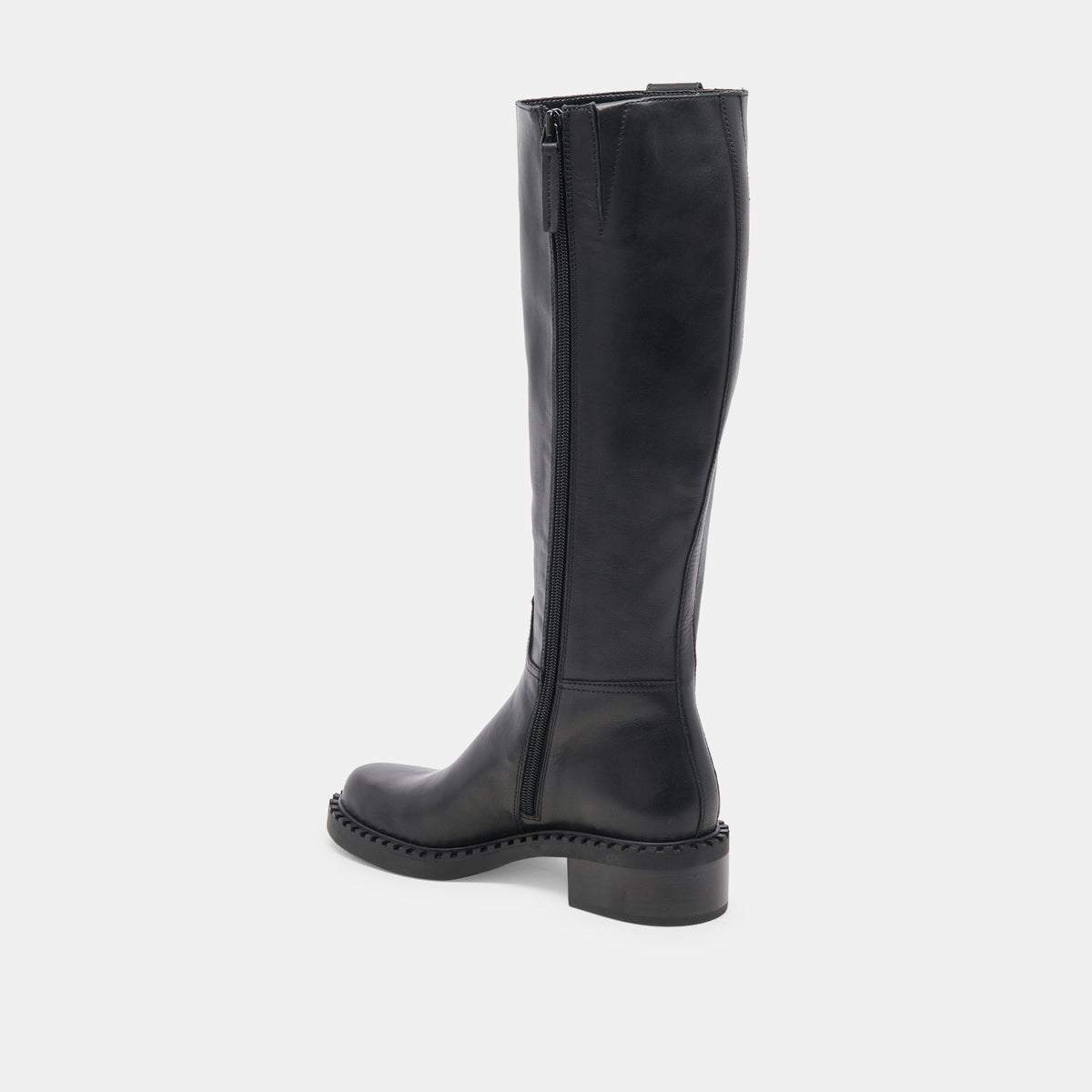 Glory H2O Waterproof Black Leather Extra Wide Calf Boots | Dolce Vita Popular