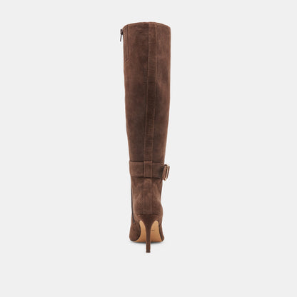 KINZY BOOTS DK BROWN SUEDE
 – Dolce Vita | Dolce Vita Trending