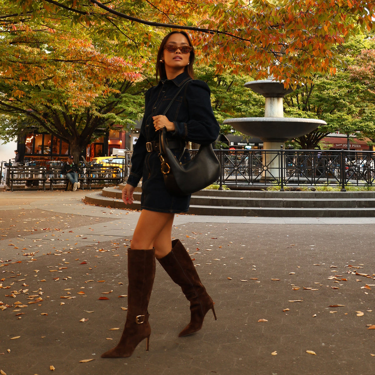KINZY BOOTS DK BROWN SUEDE
 – Dolce Vita | Dolce Vita Trending