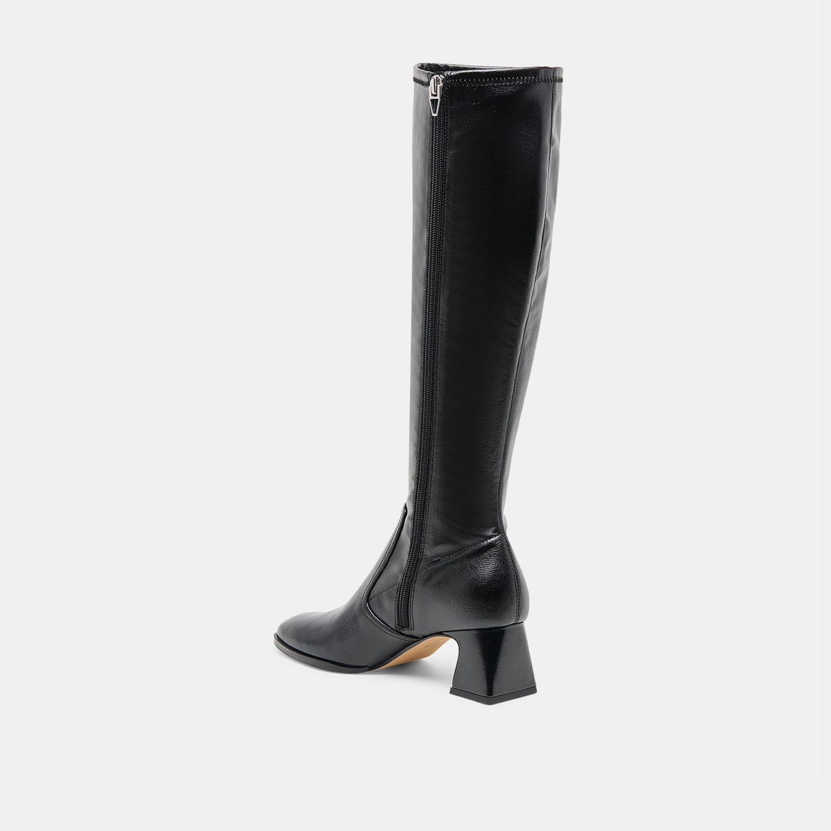 Alivia Black Leather Boots | Dolce Vita Quality