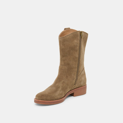 Haline H2O Olive Suede Waterproof Boots | Dolce Vita Customer Favorite