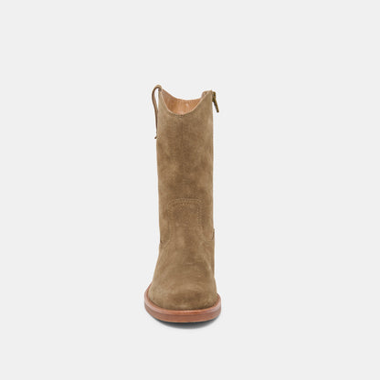 Haline H2O Olive Suede Waterproof Boots | Dolce Vita Customer Favorite