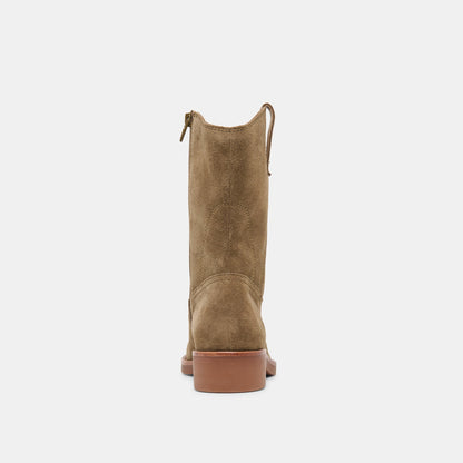 Haline H2O Olive Suede Waterproof Boots | Dolce Vita Customer Favorite