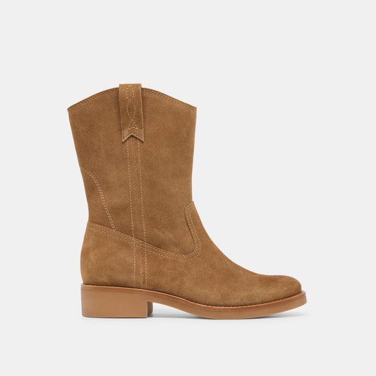 Haline H2O Lt Brown Suede Waterproof Boots | Dolce Vita Sale