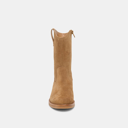 Haline H2O Lt Brown Suede Waterproof Boots | Dolce Vita Sale