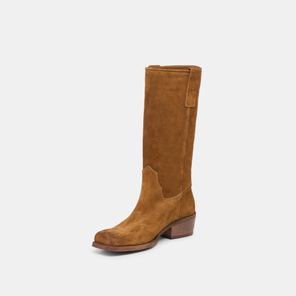 Romie Brown Suede Boots | Dolce Vita Quality