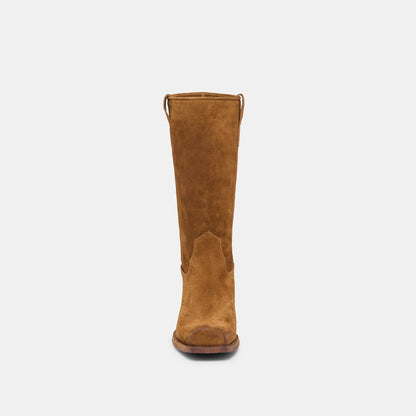 Romie Brown Suede Boots | Dolce Vita Quality