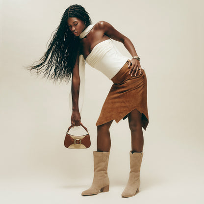 Vergil Camel Suede Boots | Dolce Vita Classic
