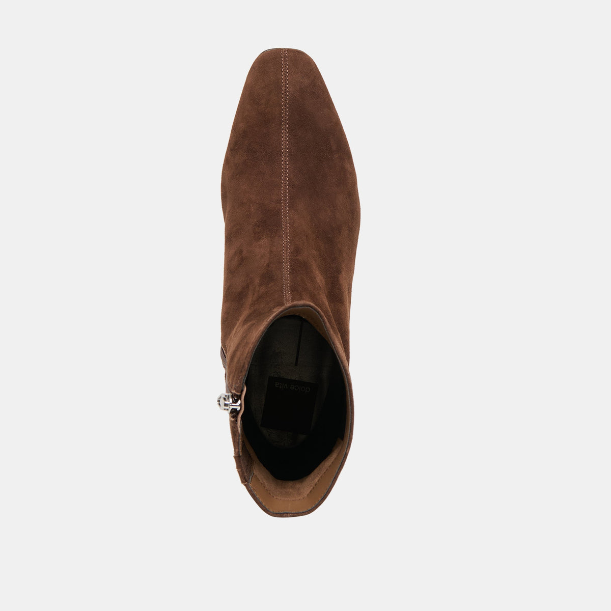 Tarine Dk Brown Nubuck Booties | Dolce Vita Latest