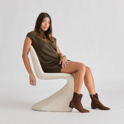 Tarine Dk Brown Nubuck Booties | Dolce Vita Latest