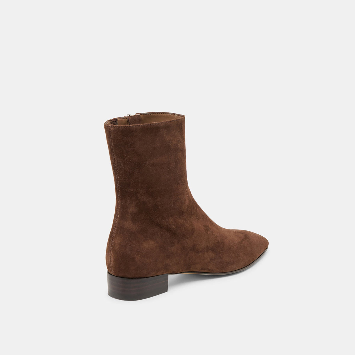 Tarine Dk Brown Nubuck Booties | Dolce Vita Latest