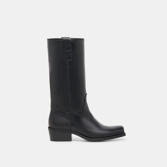 Romie Black Leather Boots | Dolce Vita Customer Favorite