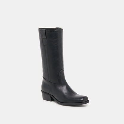 Romie Black Leather Boots | Dolce Vita Customer Favorite