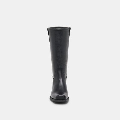 Romie Black Leather Boots | Dolce Vita Customer Favorite