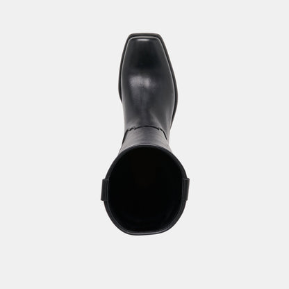 Romie Black Leather Boots | Dolce Vita Customer Favorite