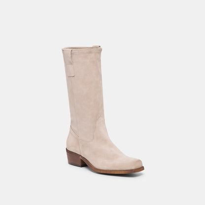Romie Lt Taupe Suede Boots | Dolce Vita Popular