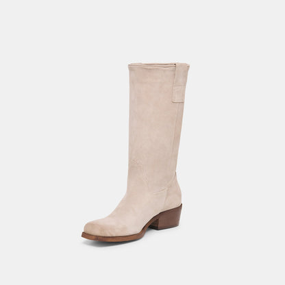 Romie Lt Taupe Suede Boots | Dolce Vita Popular