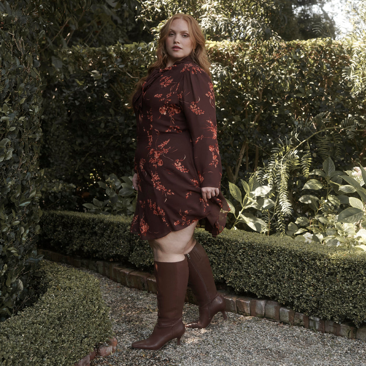 Gyra Extra Wide Calf Chocolate Boots | Leather Wide Calf Boots
 – Dolce Vita | Dolce Vita Deals