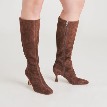 GYRA BOOTS DK BROWN SUEDE
 – Dolce Vita | Dolce Vita Popular