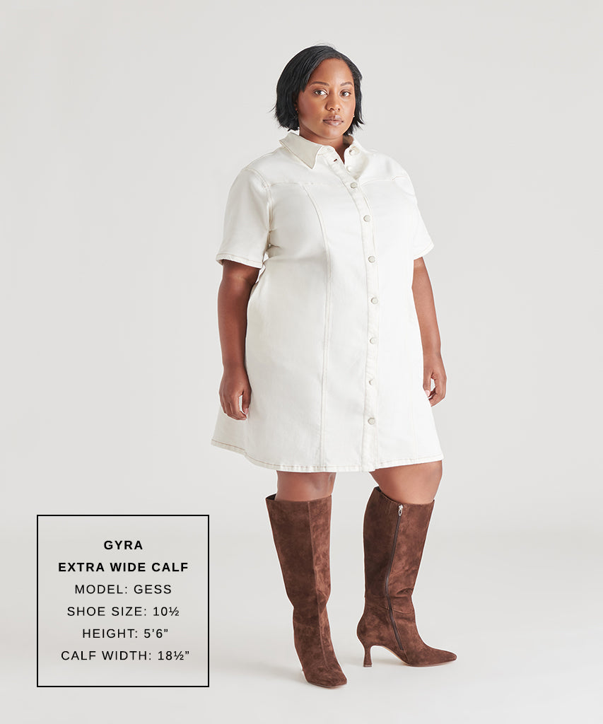 Gyra Extra Wide Calf Brown Suede Boots | Suede Wide Calf Boots
 – Dolce Vita | Dolce Vita Great Value