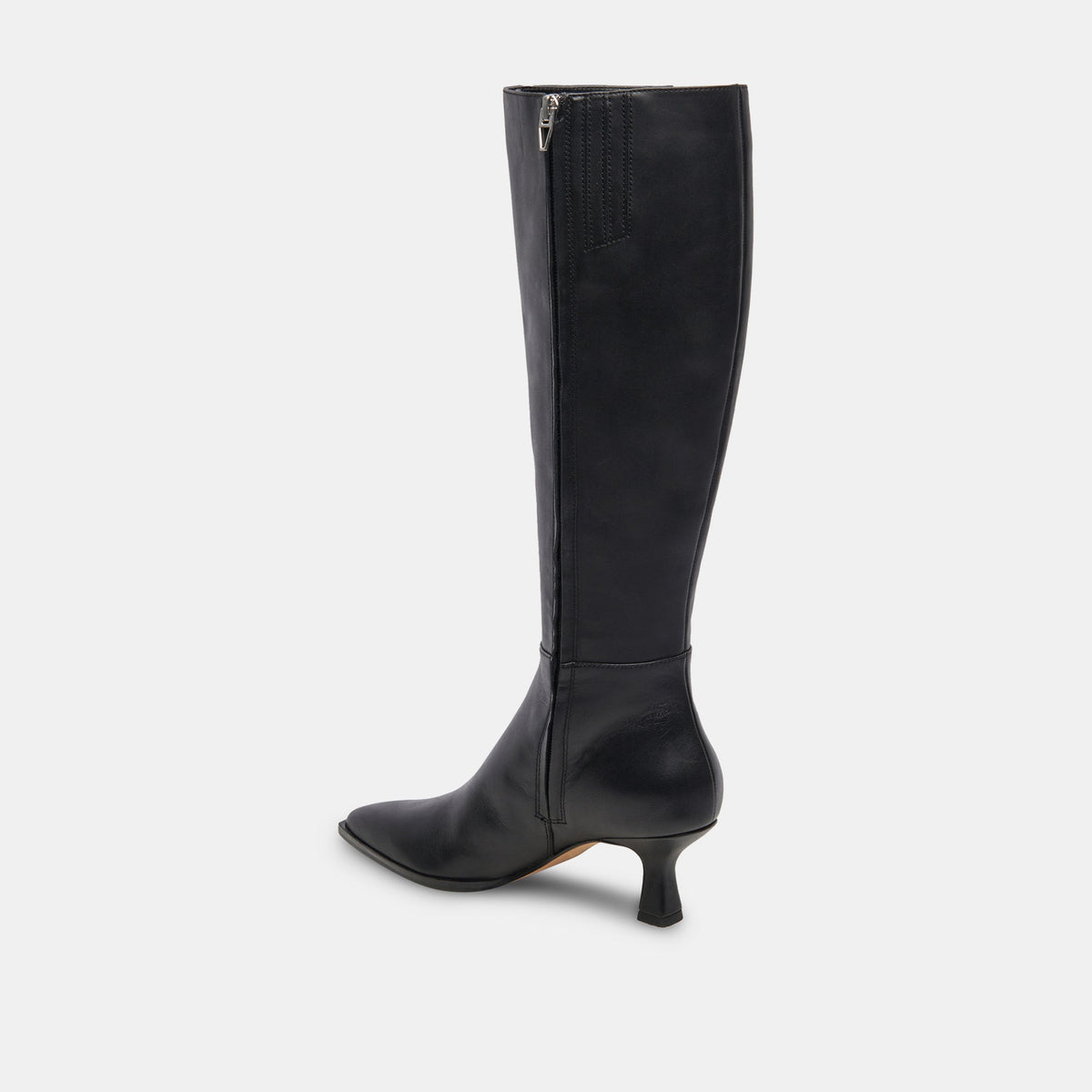 Auggie Black Leather Boots | Dolce Vita Great Value