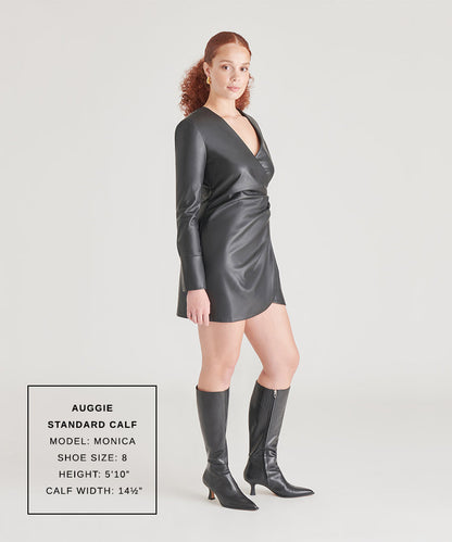 Auggie Black Leather Boots | Dolce Vita Great Value