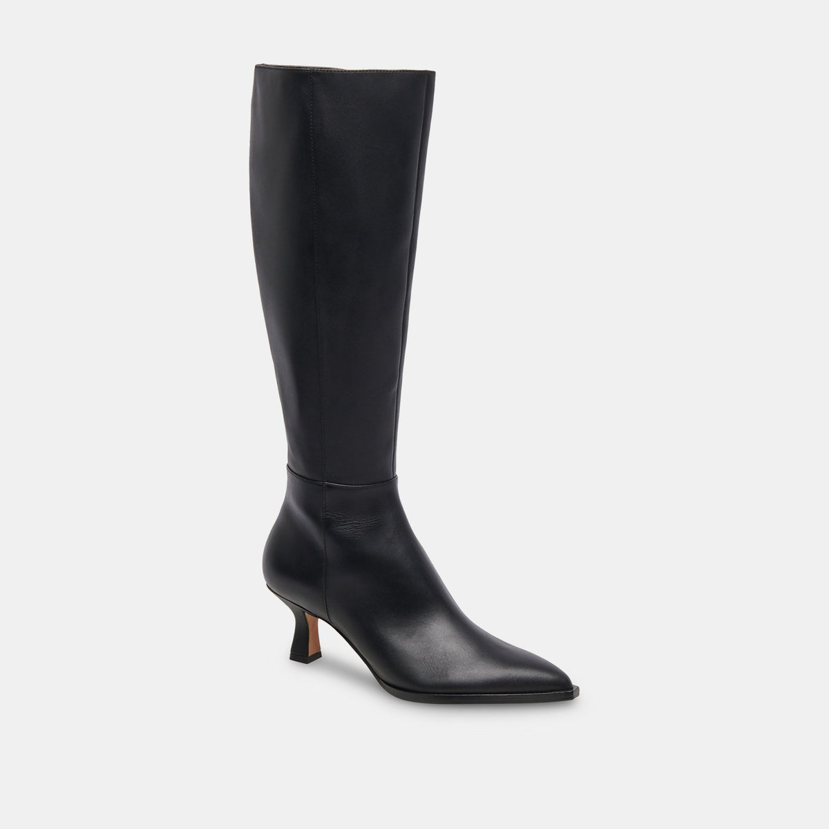 Auggie Black Leather Boots | Dolce Vita Great Value