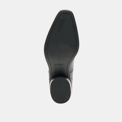 Faint H2O Waterproof Black Leather Booties | Dolce Vita Latest
