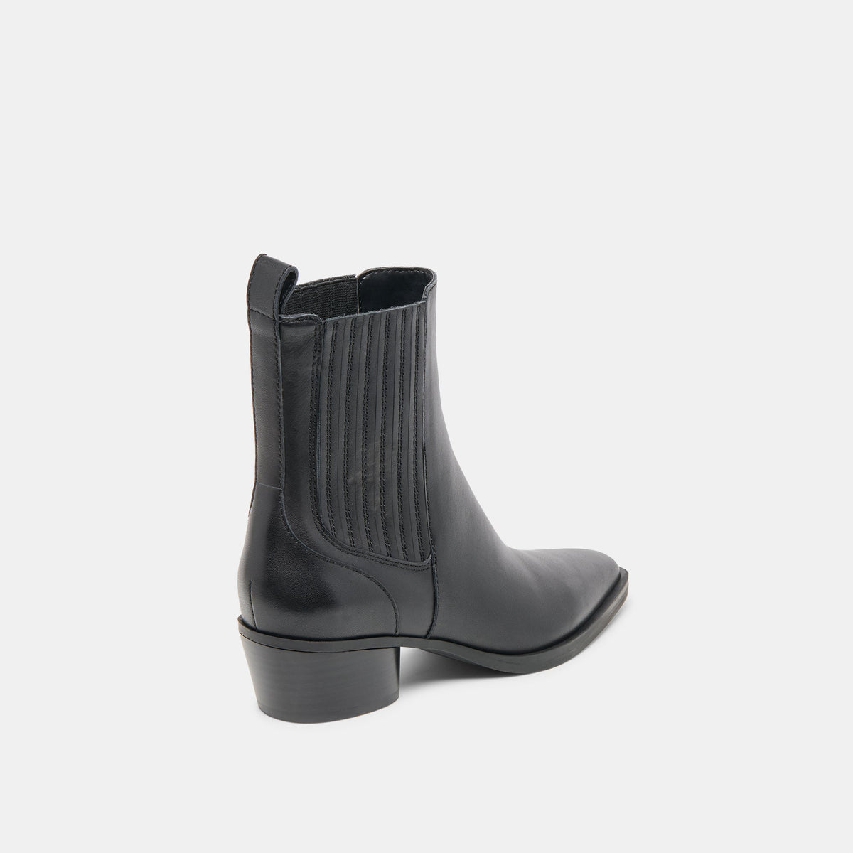 Faint H2O Waterproof Black Leather Booties | Dolce Vita Latest