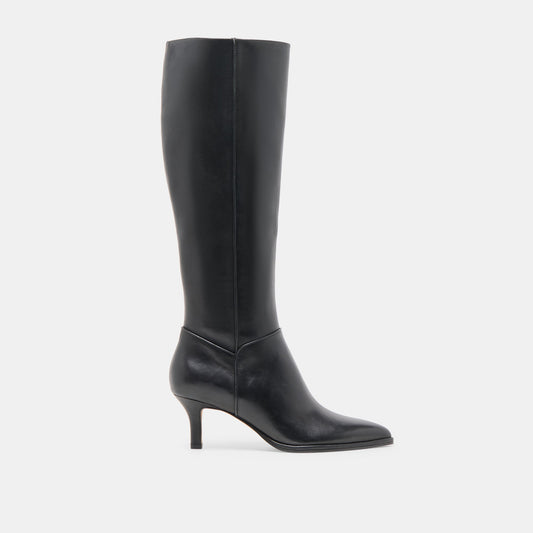 Aldy Black Leather Boots | Dolce Vita Featured