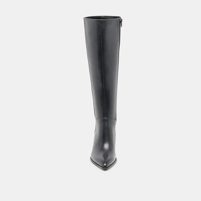 Aldy Black Leather Boots | Dolce Vita Featured