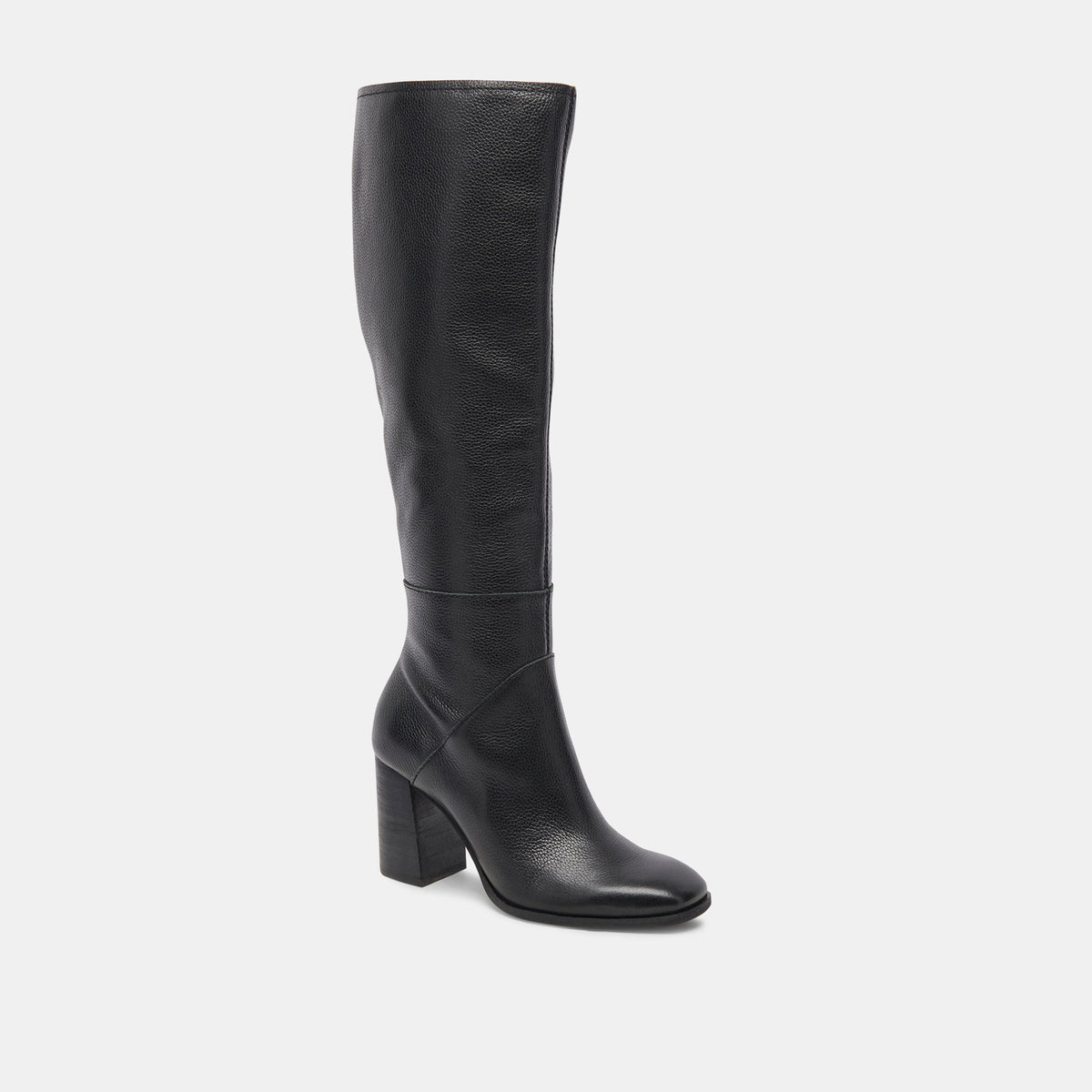 Fynn Boots Onyx Leather | Knee-High Onyx Leather Boots
 – Dolce Vita | Dolce Vita Value