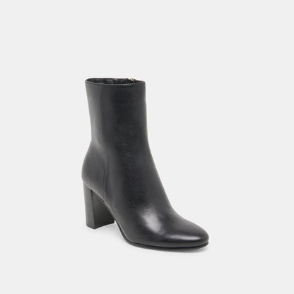 SUZY BOOTIES BLACK LEATHER
 – Dolce Vita | Dolce Vita Best Price