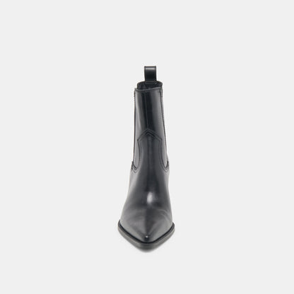 Slim Black Leather Booties | Dolce Vita Discount