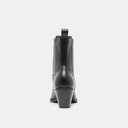 Slim Black Leather Booties | Dolce Vita Discount